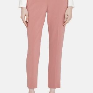 Theory Treeca Slim Pull-On Pant in Crepe